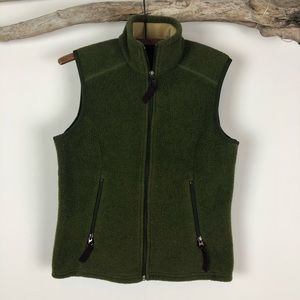 Patagonia Synchilla Full Zip Vest. Small. Green.